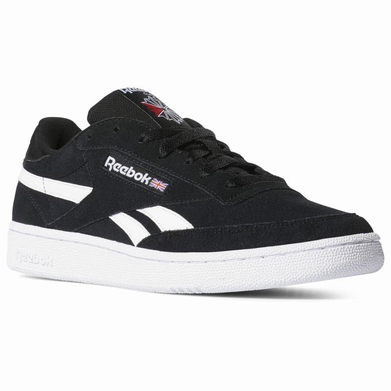 Tenisi Reebok Revenge Plus Barbati Negrii/Albi Romania PR5441GE